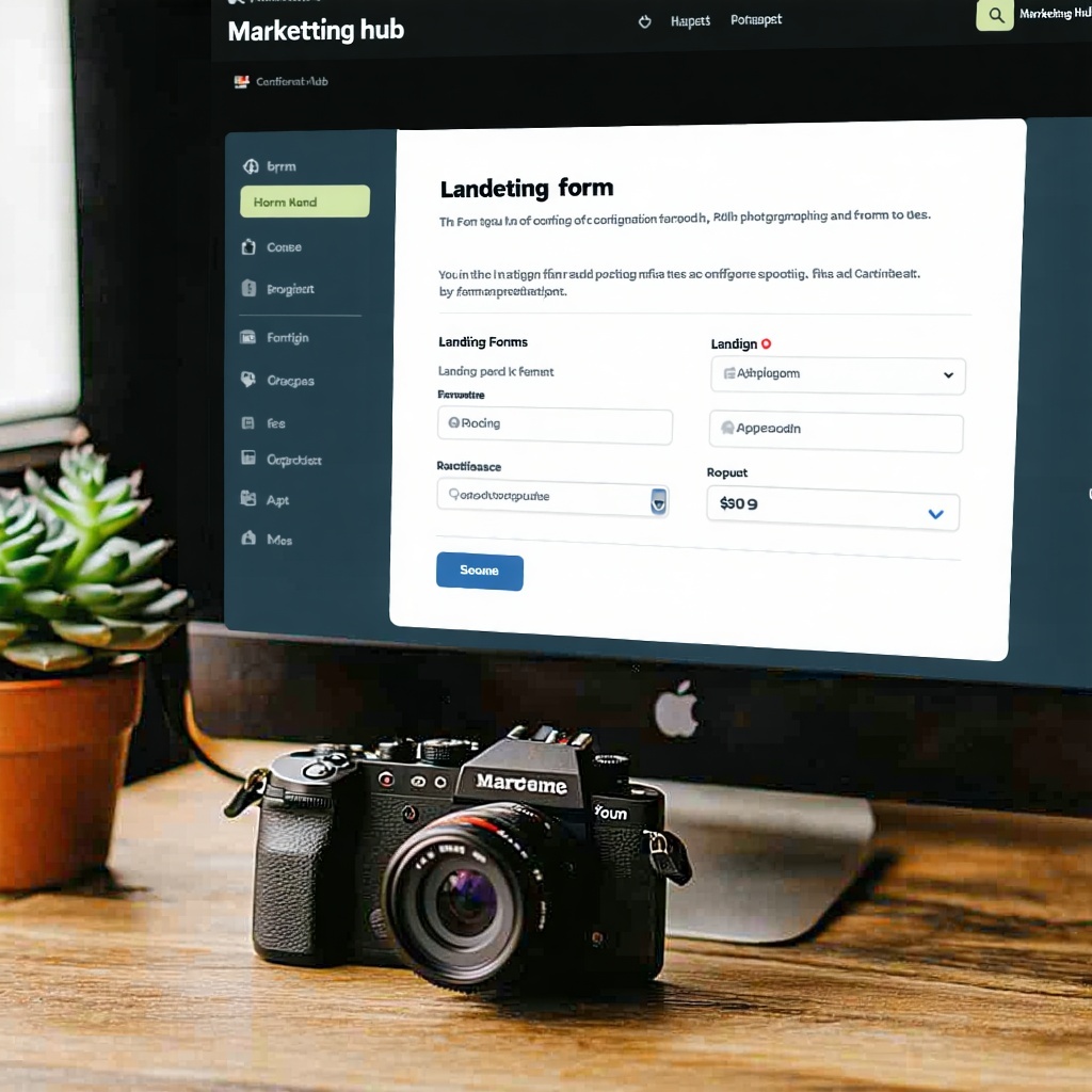 Landing Page  Form Configuration in Marketing Hub Implementation-1